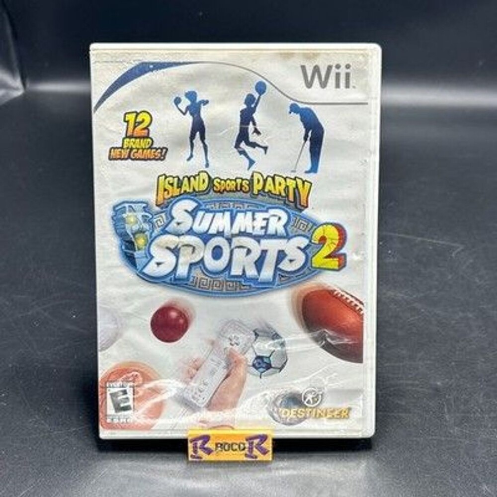 Summer Sports 2 Island Sports Party (Nintendo Wii, 2008) Complete CIB